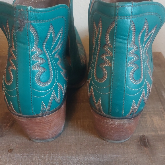 Ariat Dixon ankle booties teal - Picture 9 of 9